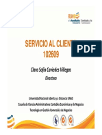PresentacionPDF 102609 Servicios Al Cliente