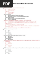 Chemistry - Questions