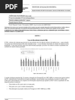 Teste de Avaliacao Escrita de CN9 2