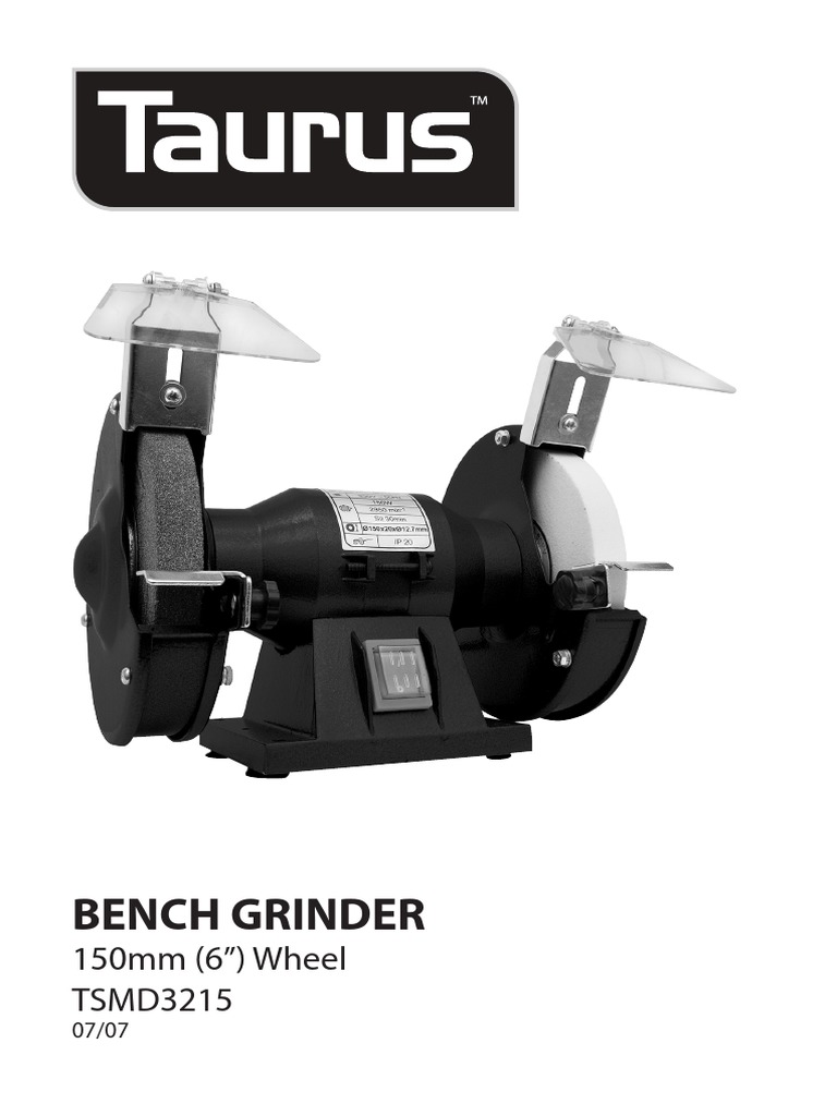 Bench Grinder Safety Guidelines | PDF | Grinding (Abrasive Cutting ...