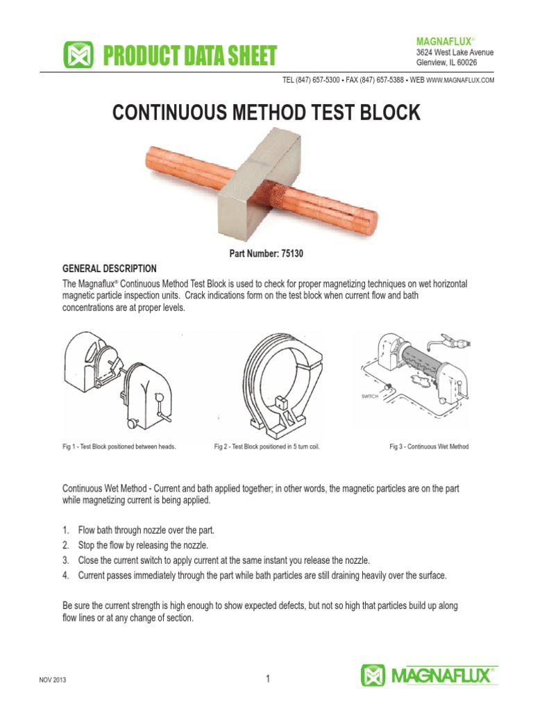 Continuous Method Test Block Guide | PDF | Home & Garden | Science ...