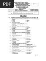 Part - I (MCQ) (Compulsory) : Roll Number