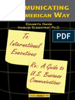 Communicating the American Way - A Guide to Business Communications in the U.S. - 1600050735