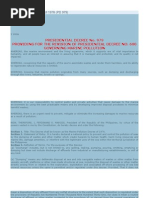 Marine Pollution Decree of 1976 (PD 979)