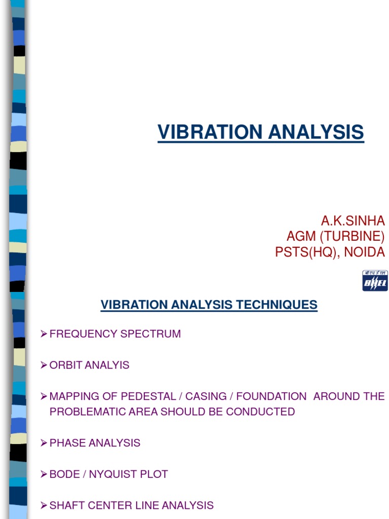 Vibration Analysis Techniques Overview | PDF