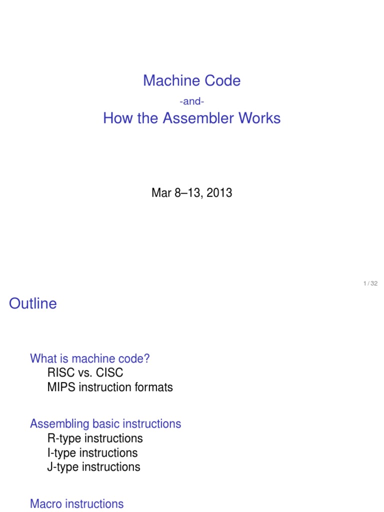 Beyond The Code Exploring The Essential Elements Of Machine Instructions - 4nd9o9a