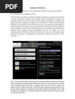 Manual de Instrução GRAMPO DE CELULAR