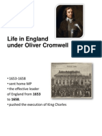 Life in England Under Cromwell