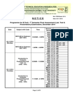 Notice For 1st Sem Final Lab Presentation 2014