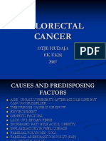 Colorectal Cancer: Otje Hudaja FK Ukm 2007