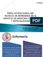 Perfil Ocupacional de Enfermeria