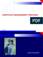 Portfolio Management Process