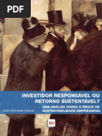 Investidor responsável ou retorno sustentável? Uma análise sobre o ISE – Índice de Sustentabilidade Empresarial	