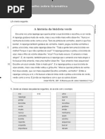 Ficha de Gramatica 1