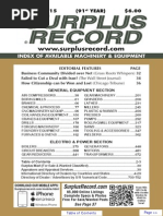 Download JANUARY 2015 Surplus Record Machinery  Equipment Directory by Surplus Record SN249856562 doc pdf
