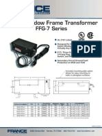 FFG-7 Indoor Window Fram Transformer