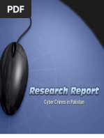 Cyber Crime in Pakistan Research Report