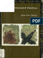 NANCY Jean-Luc - Being Singular Plural