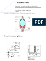 Hydraulics Accumulator Function