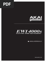 EWI 4000s - Manual