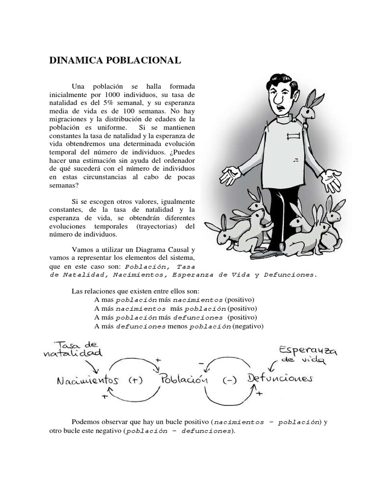 Dinámica de Una Población | PDF | Simulación | Evolución