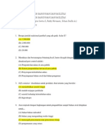 Soal Artikel TSF (Cpob Bangunan Dan Fasilitas)