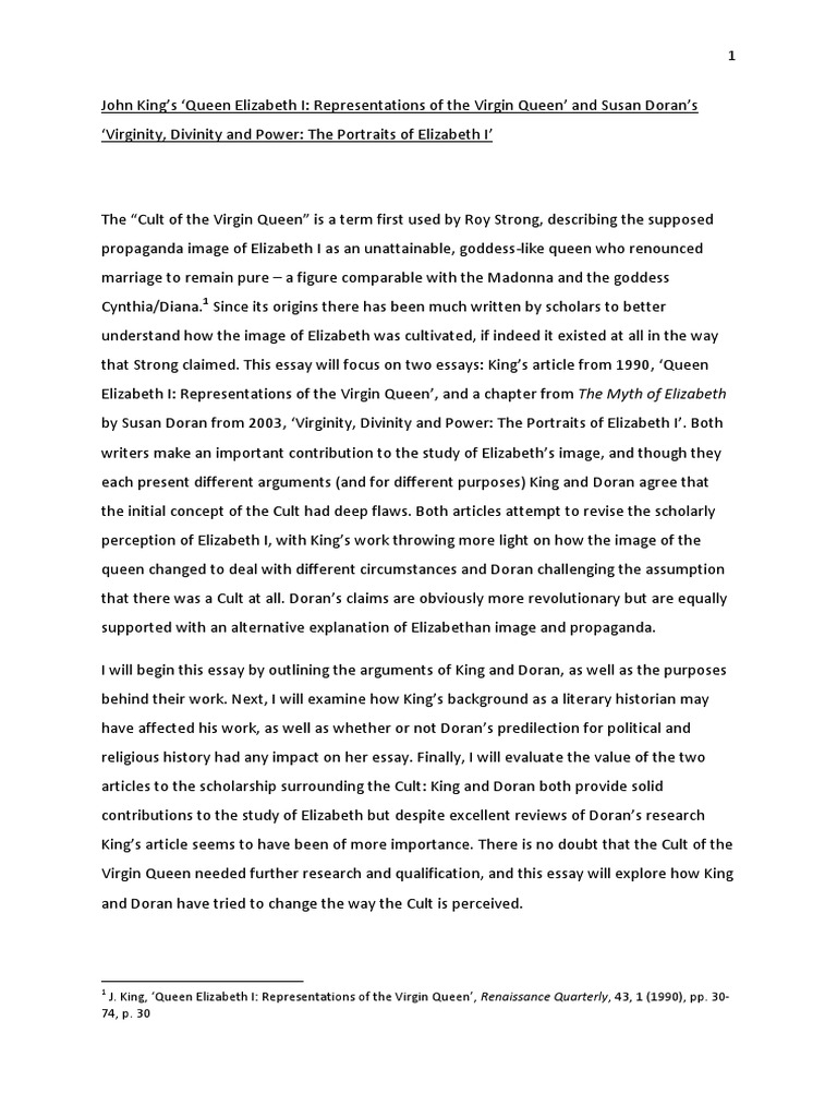 Essay on elizabethan age picture