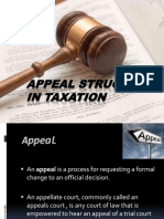 Appeal Structure in Taxation