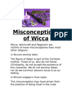 Misconceptions of Wicca
