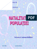 Natalitate Romania