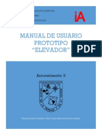 Manual Prototipo Elevador