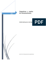 Dispositivos y Medios de Almacenamiento