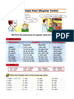 Past Simple - Regular Verbs - 2º Eso