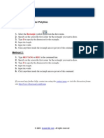 Drawing A Rectangular Polyline: Method 1:: Rectangle D