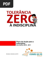 Plano CONTRA A Indisciplina
