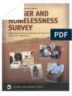 U.S. Conference of Mayors Hunger and Homelessness Report