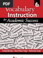 Download Vocabulary Instruction for Academic Success 2009 Edition by shiva21612 SN24990684 doc pdf
