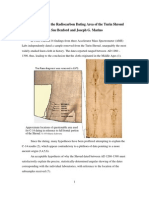 C-14 Testing of The Shroud of Turin