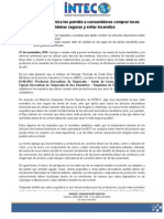 CP Nueva Norma Técnica Les Permite A Consumidores Comprar Luces Navideñas Seguras y Evitar Incendios