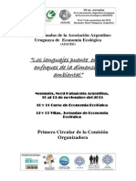 VII Jornadas de La Asociación Agentino-Uruguaya de Economía Ecológica - ASAUEE