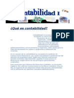 ¿Qué Es Contabilidad?