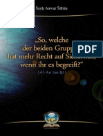 So Welche Der Beiden Gruppen Hat Mehr Recht Auf Sicherheit