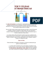 Fem y Celdas Electroquímicas