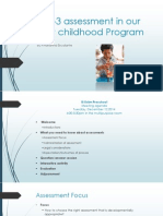 Asq-3 Assessment in Our Early Childhood Program