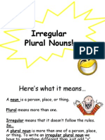 Irregular Plural Nouns Powerpoint