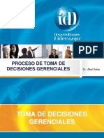 Proceso toma decisiones gerenciales