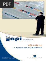 Download API Identification Database by tkn5520 SN249924422 doc pdf
