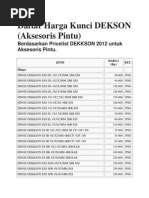 Download Harga Dekkson by Arief Wira SN249925908 doc pdf