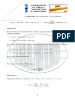 DEMOSTRACIÓN:Formulas Trigonométricas de Ángulo Doble.