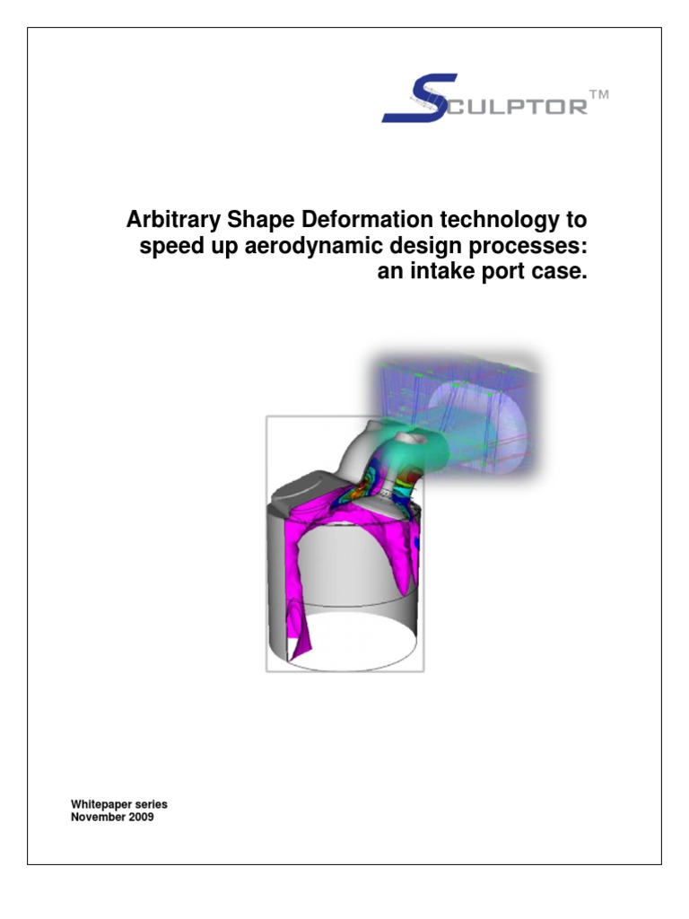 Whitepaper: Engine Intake Optimization | PDF | Computational Fluid ...